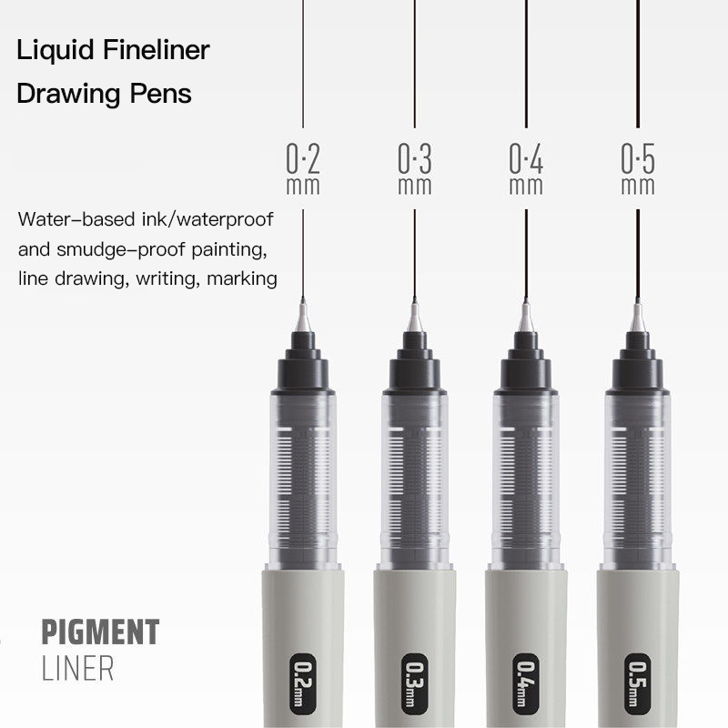 Photography Fine Art - LANGUO 0.2/0.3/0.4/0.5 mm Micro Marker Pen