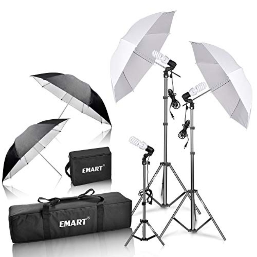 Photography Umbrella Lighting Kit - Umbrella Photography Lighting Kit 200/700W Bulbs