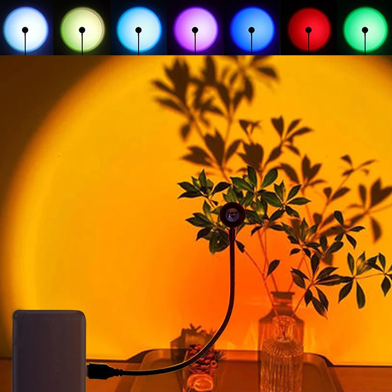 Photography Night - LED USB Sunset Lamp Projector Home