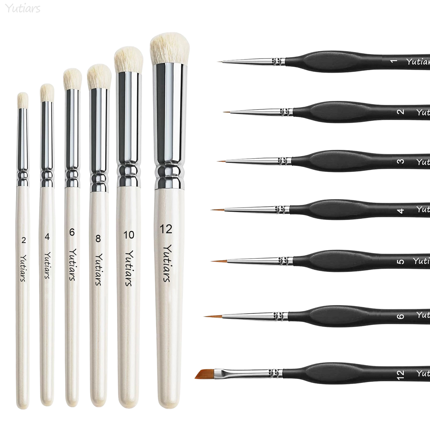 Photography Fine Art - 6/7/13Pcs Fine Micro Detail Paint Brushes