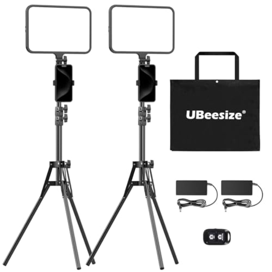 Photography Video - 2 Pack LED Video Light Kit,