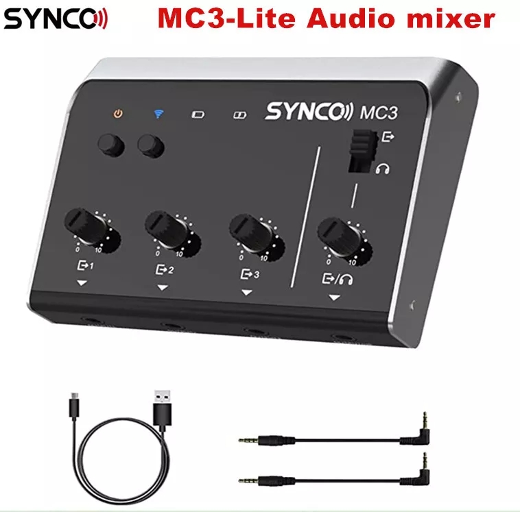 Synco MC3 Lite Audio Mixer 4 C - огляд і ціна Photography Video