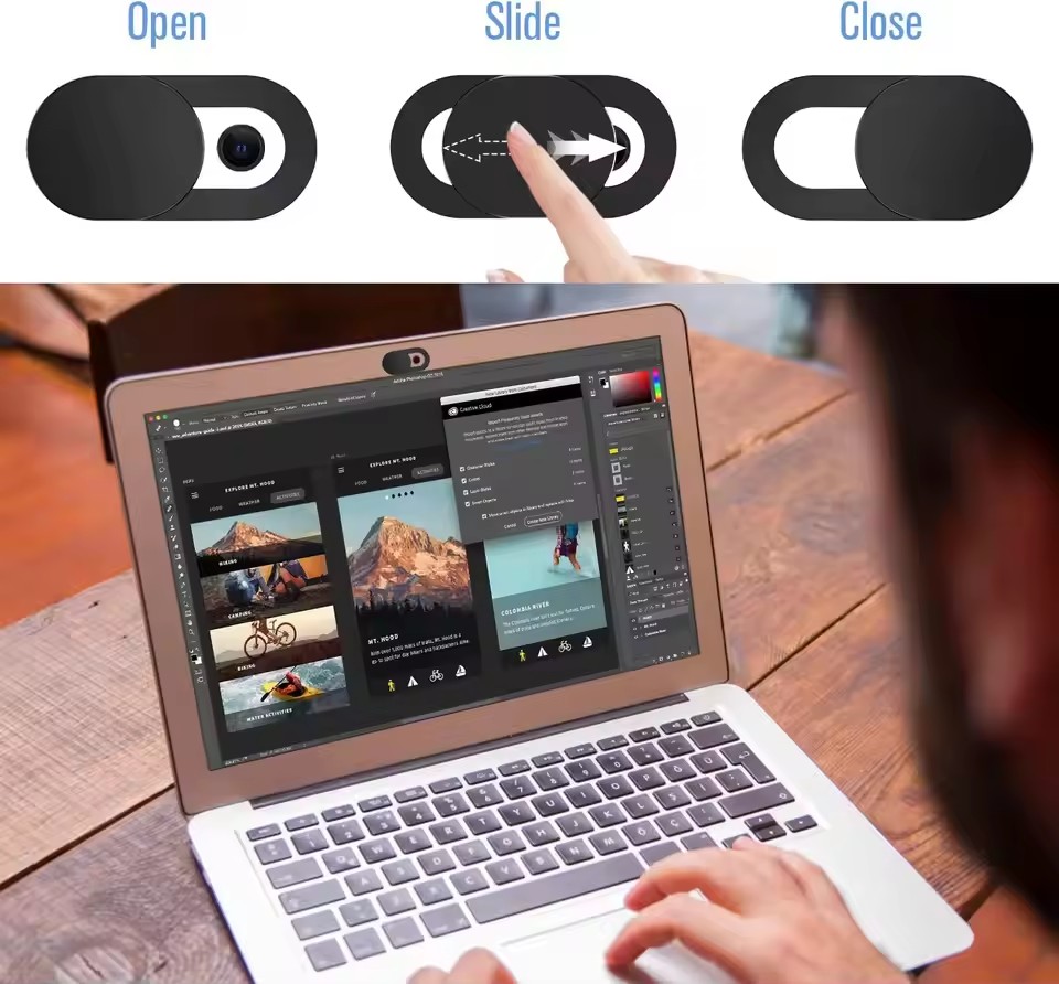 Laptop Webcam Cover Universal  - огляд і ціна Photography Zooming