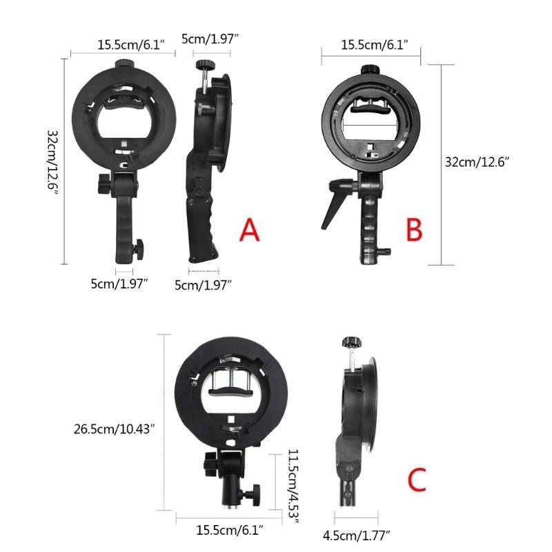S-Type Bracket Handheld Grip M - огляд і ціна Beauty Dish Softbox