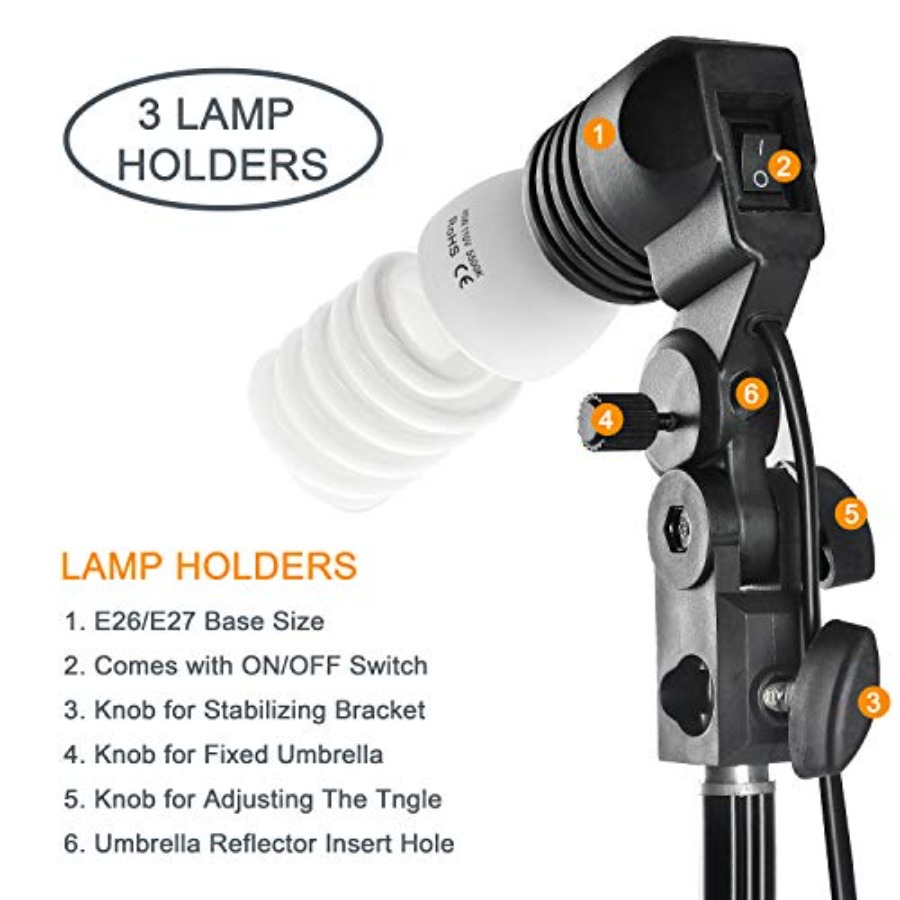 Umbrella Photography Lighting  - огляд і ціна Photography Umbrella Lighting Kit