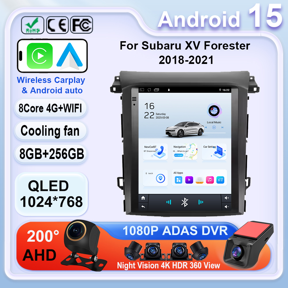 9.7 Inch QLED For Subaru XV Fo - огляд і ціна Photography Xv