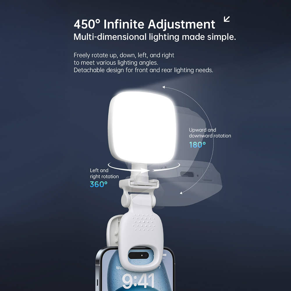 Portable LED Selfie Light Came - огляд і ціна Photography Night