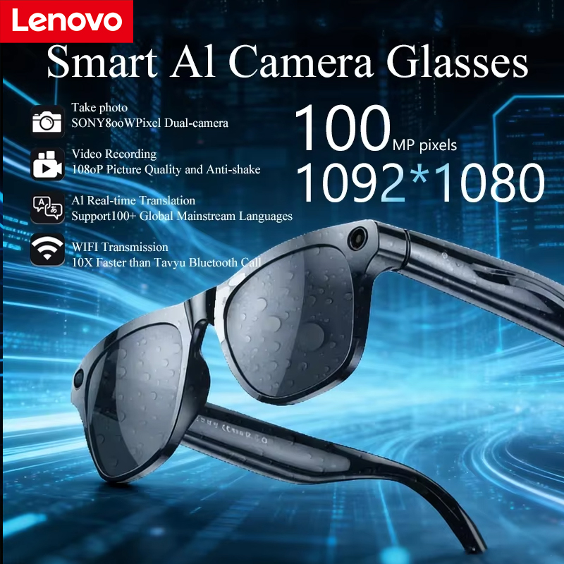 Lenovo 6K Smart Camera Glasses - огляд і ціна Photography Video
