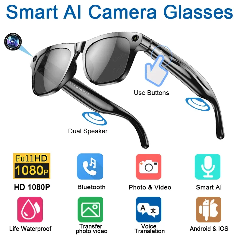 Lenovo 6K Smart Camera Glasses - огляд і ціна Photography Video