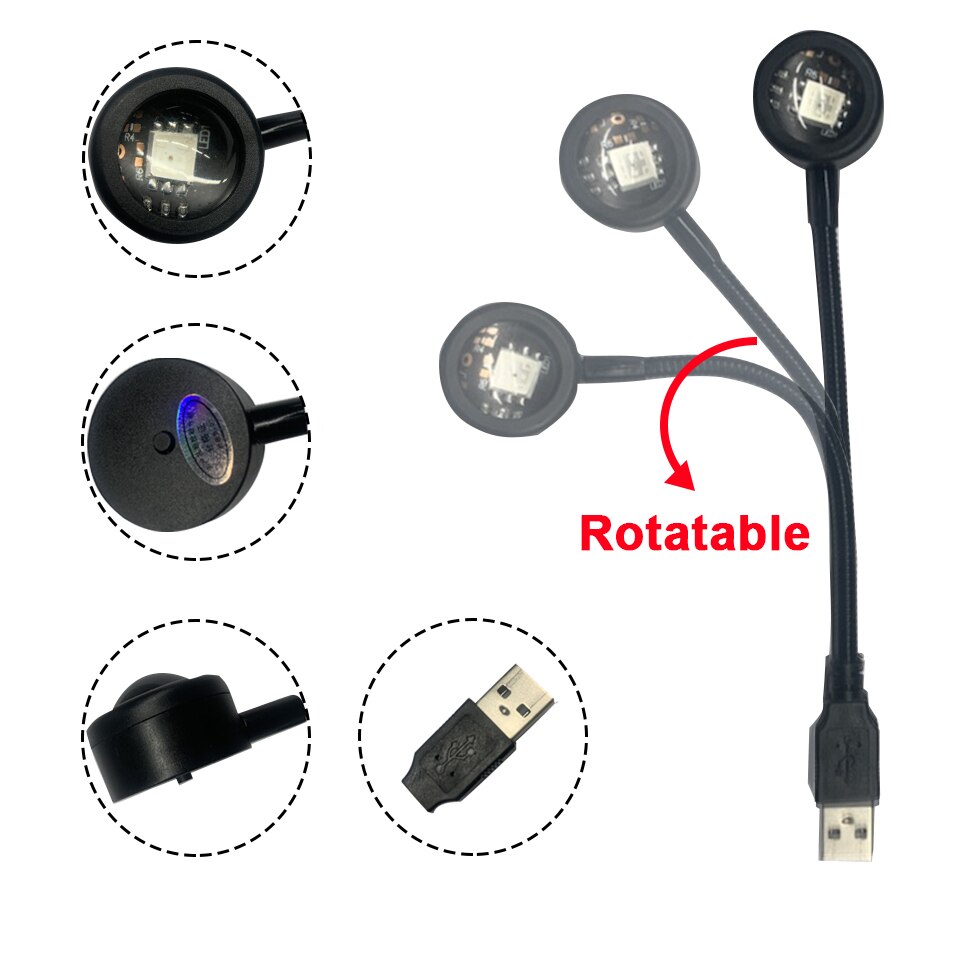 LED USB Sunset Lamp Projector  - огляд і ціна Photography Night
