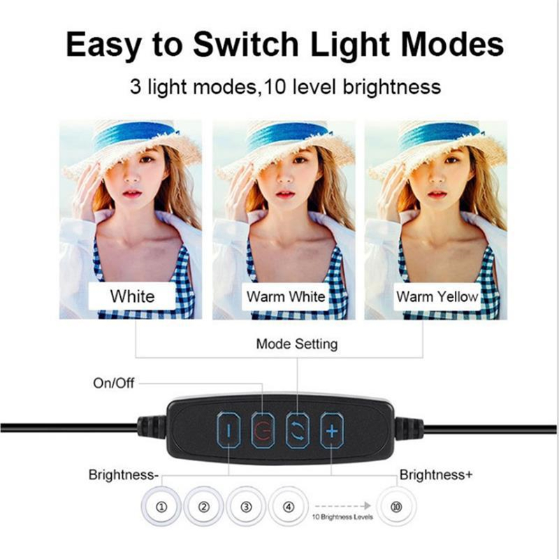 Dimmable Led Ring Light Profis - огляд і ціна Photography Video