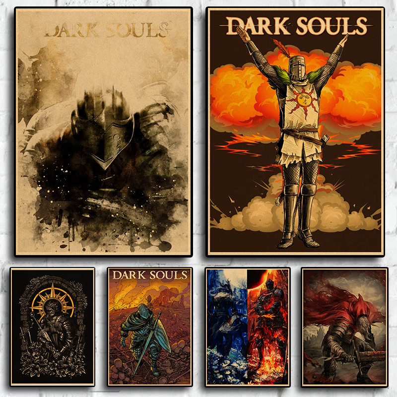 Classic Game Poster Dark Souls - огляд і ціна Photography Night