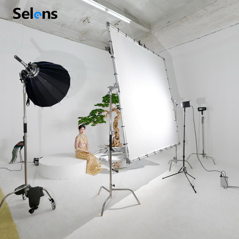 Selens Foldable 1.5/2/2.4M Sof - огляд і ціна Photography Umbrella Lighting Kit