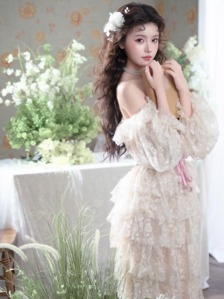 White Lace Dress Photography S - огляд і ціна Photography Studio