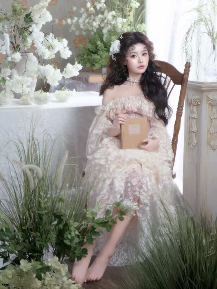 White Lace Dress Photography S - огляд і ціна Photography Studio
