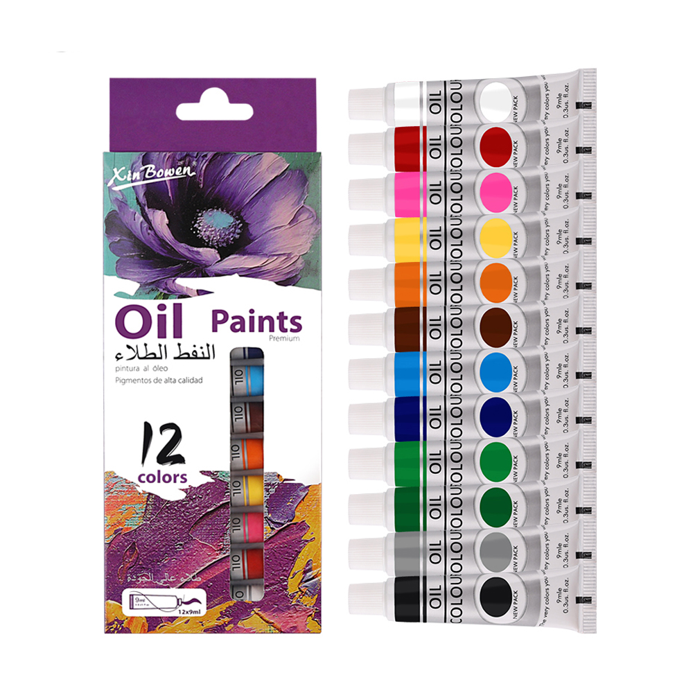 12 Color Oil Paints Set 9ml Tu - огляд і ціна Photography Fine Art