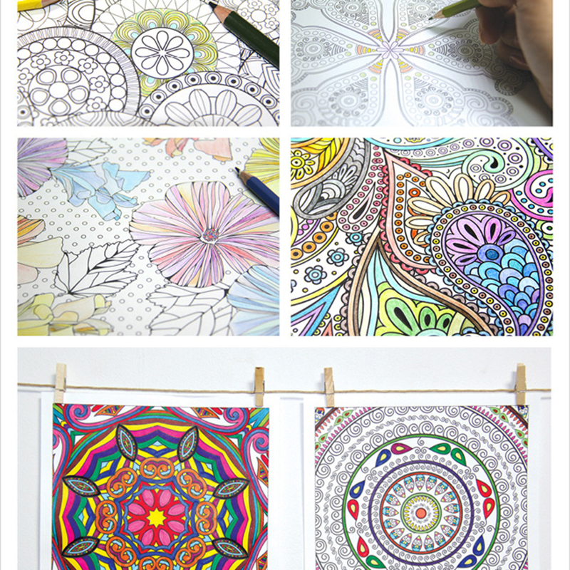 1 Books Mandalas Flower Colori - огляд і ціна Photography Fine Art