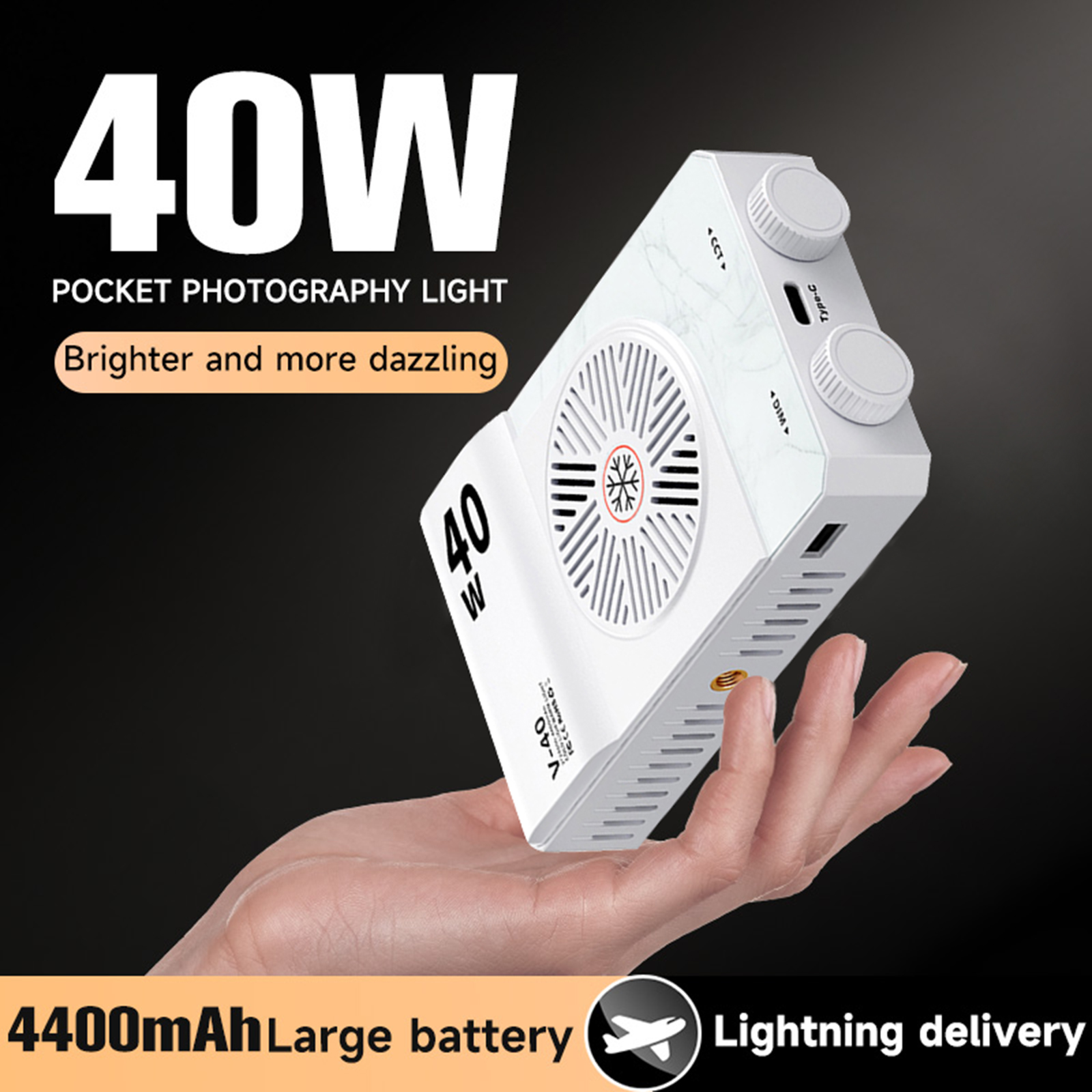 40W LED Camera Light 2800K-900 - огляд і ціна Photography Video
