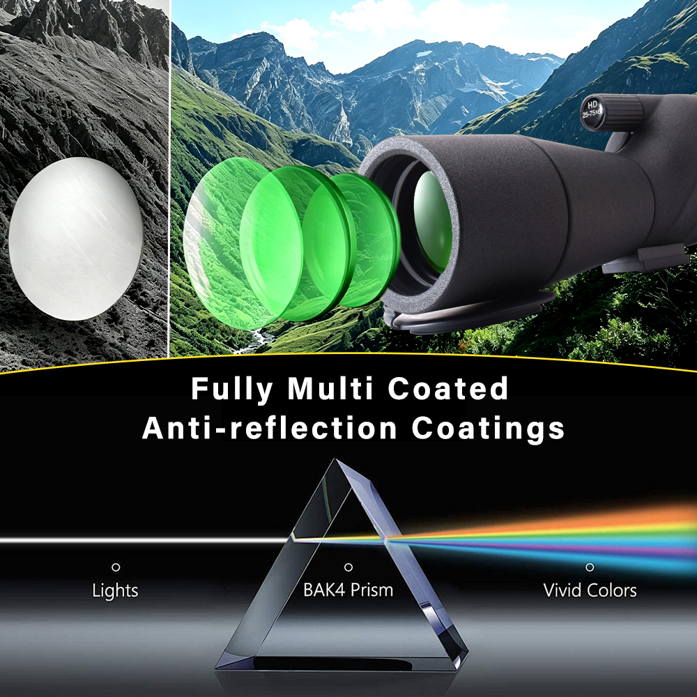 25-75x60 Zoom Spotting Scope C - огляд і ціна Photography Zooming