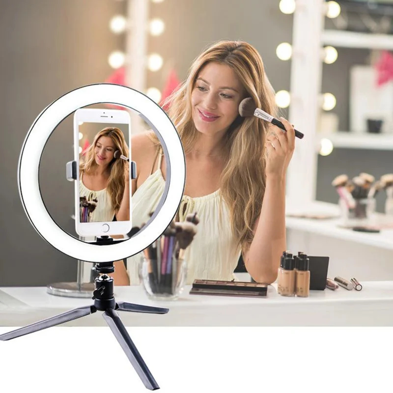 Dimmable26cm LED Ring Light Ki - огляд і ціна Photography Umbrella Lighting Kit