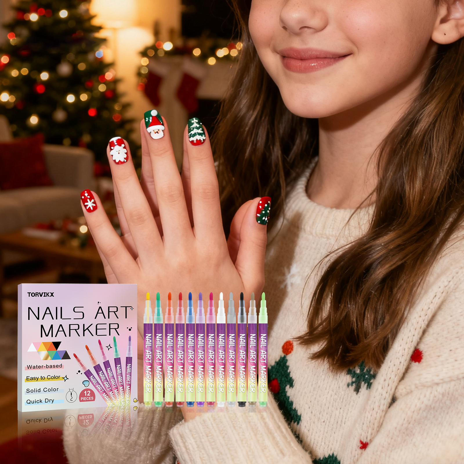 Colorful Graffiti Pen Nail Art - огляд і ціна Photography Fine Art