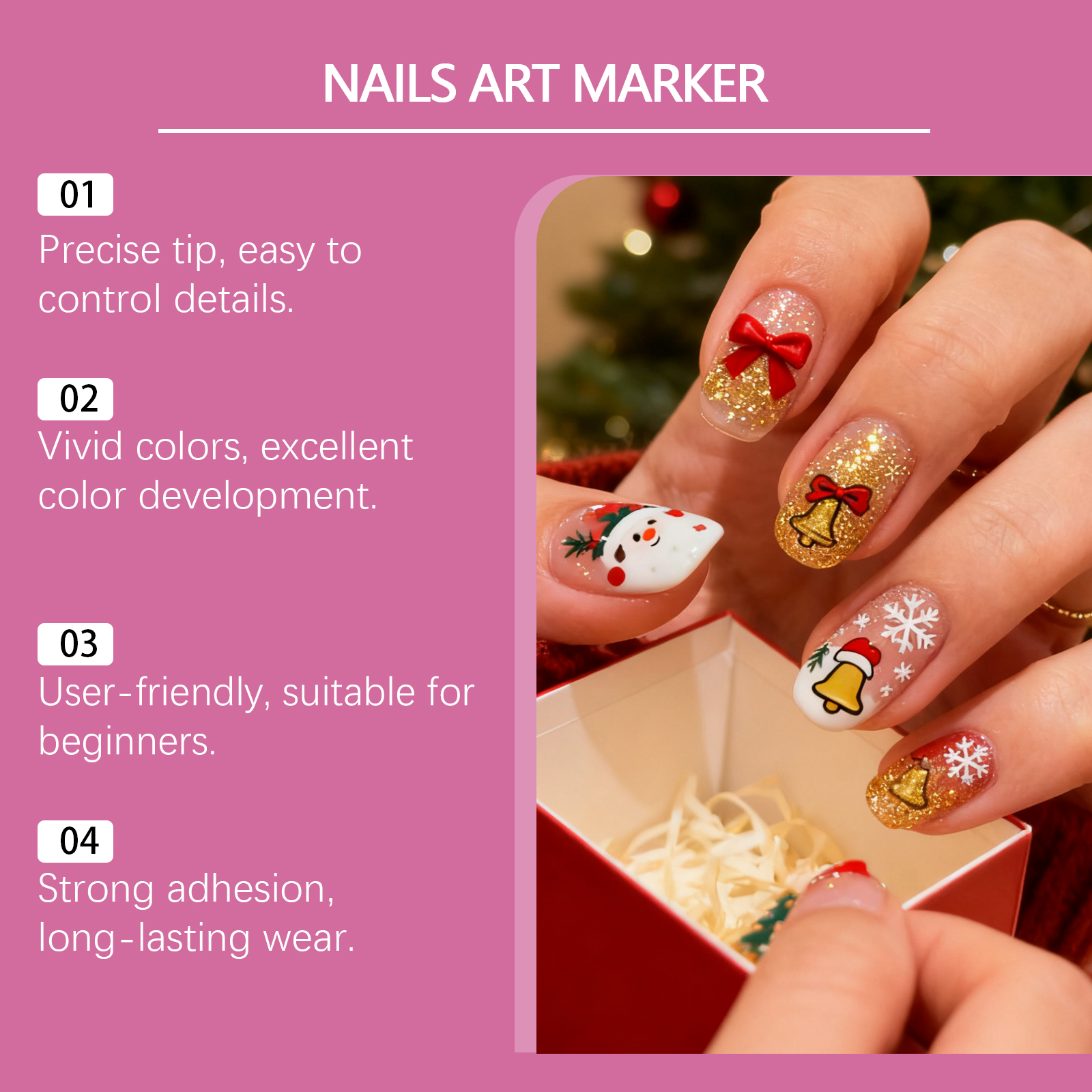 Colorful Graffiti Pen Nail Art - огляд і ціна Photography Fine Art