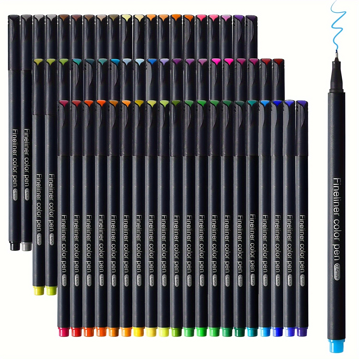 12-100pcs Colorful Line Drawin - огляд і ціна Photography Fine Art
