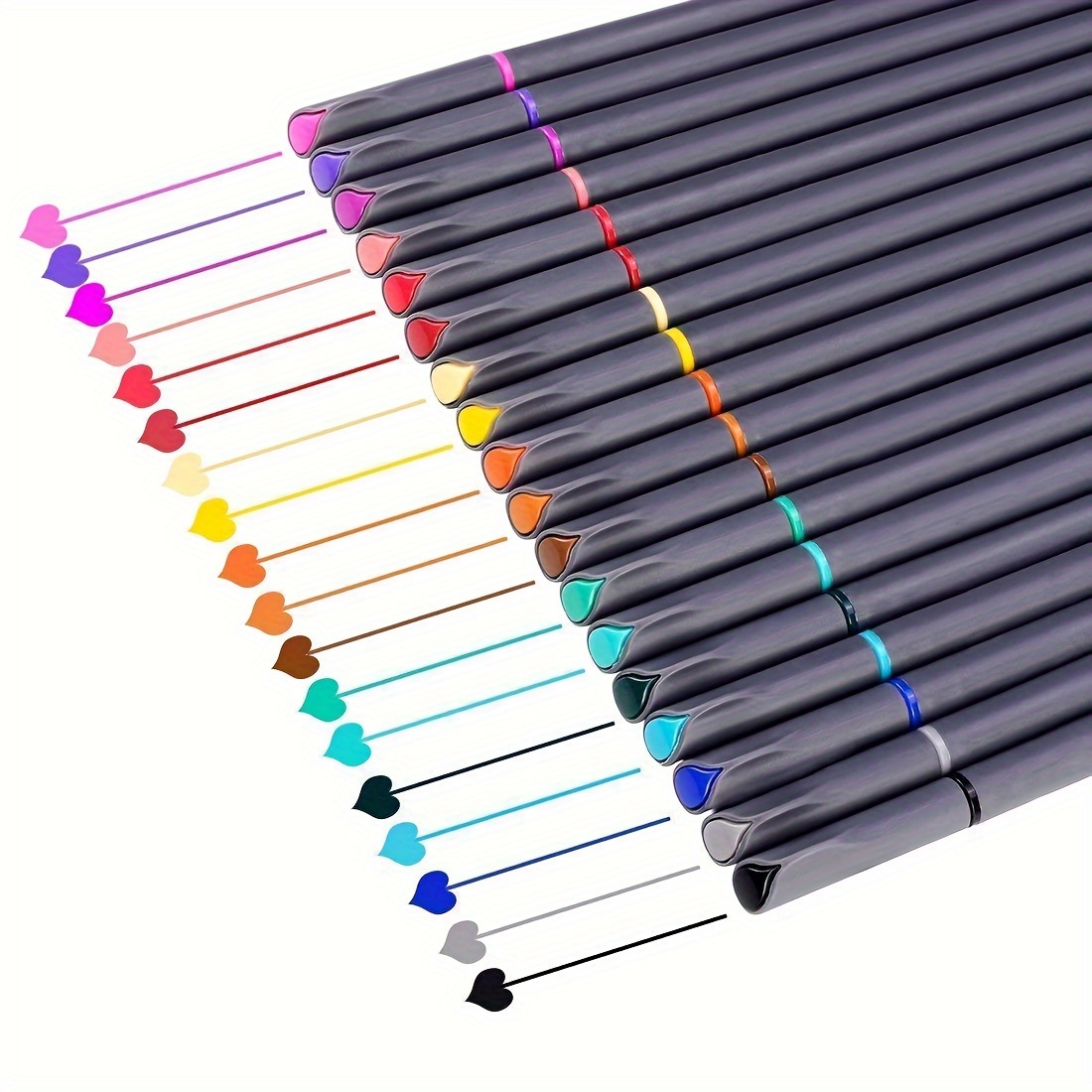 12-100pcs Colorful Line Drawin - огляд і ціна Photography Fine Art