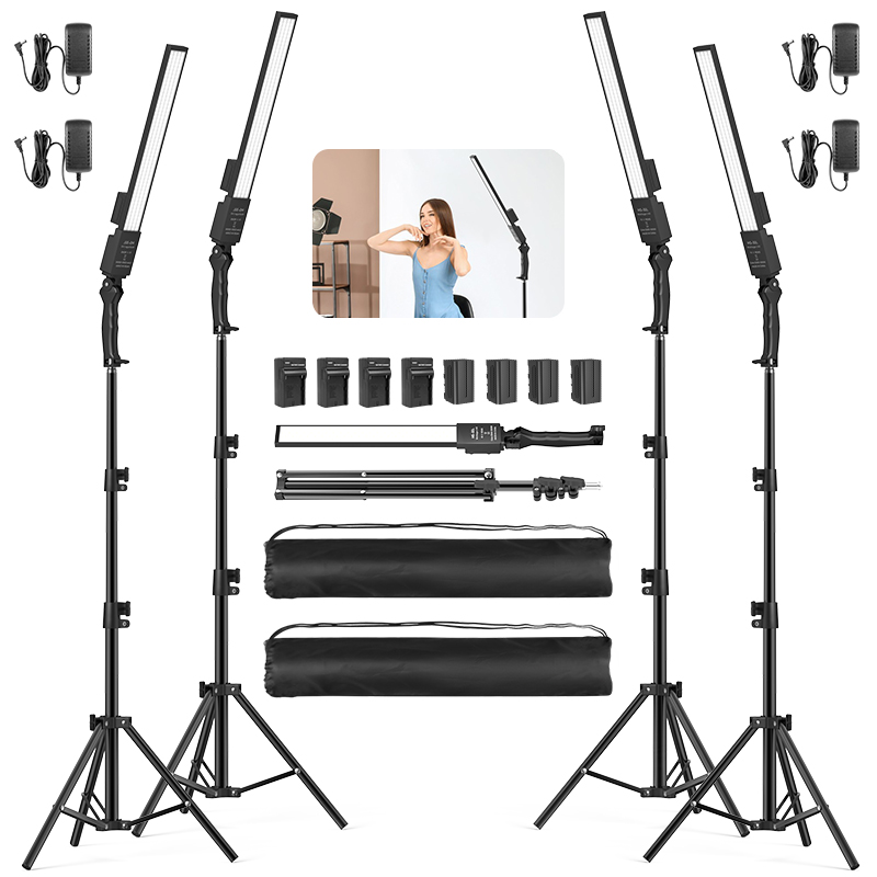 4pcs LED Photography Studio Li - огляд і ціна Photography Umbrella Lighting Kit