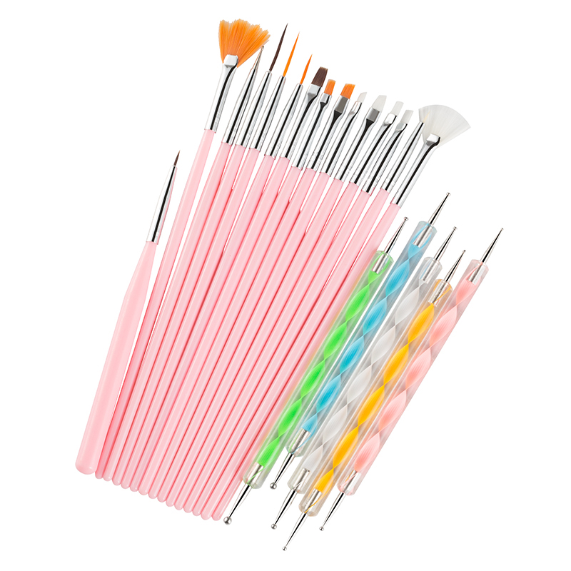23PCS Nail Art Brushes Kit Lin - огляд і ціна Photography Fine Art