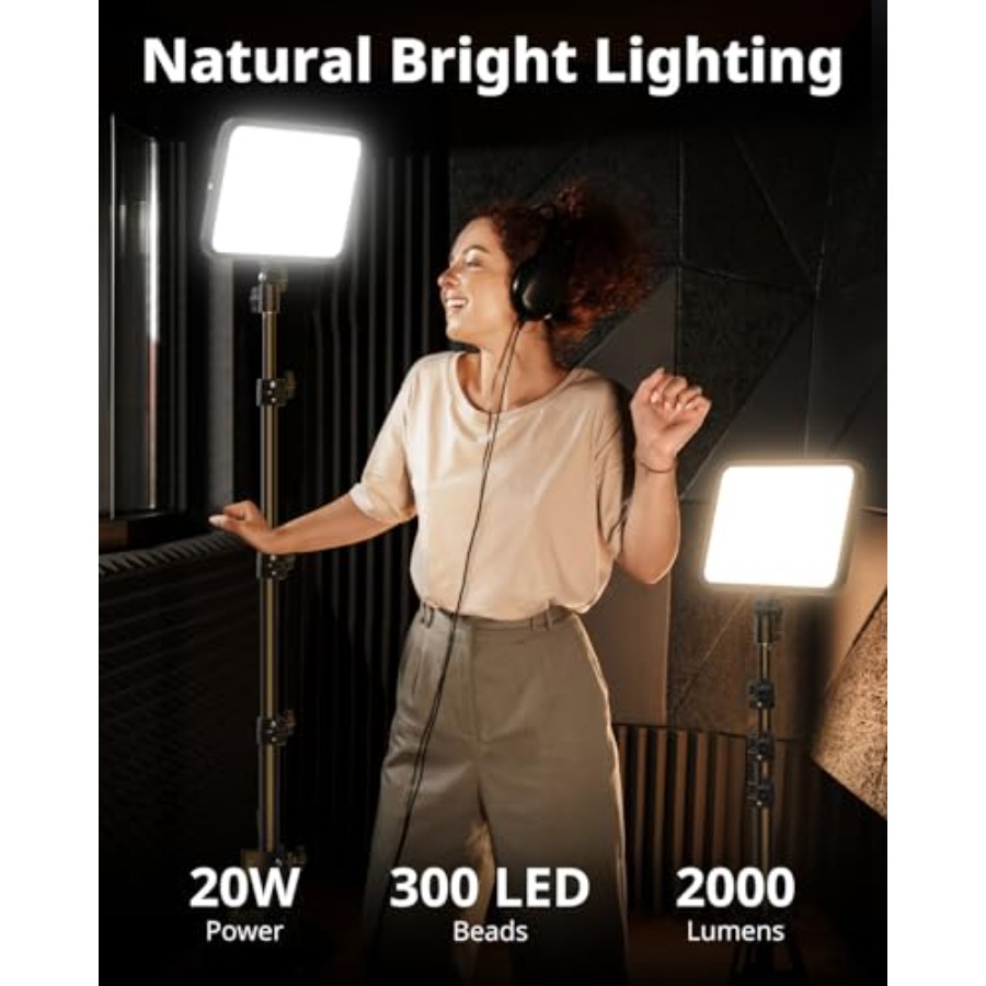 2 Pack LED Video Light Kit, Ph - огляд і ціна Photography Video
