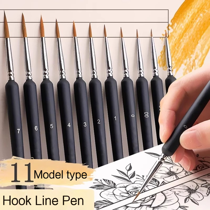 4/5/8/10/11Pcs Borrence Brush  - огляд і ціна Photography Fine Art