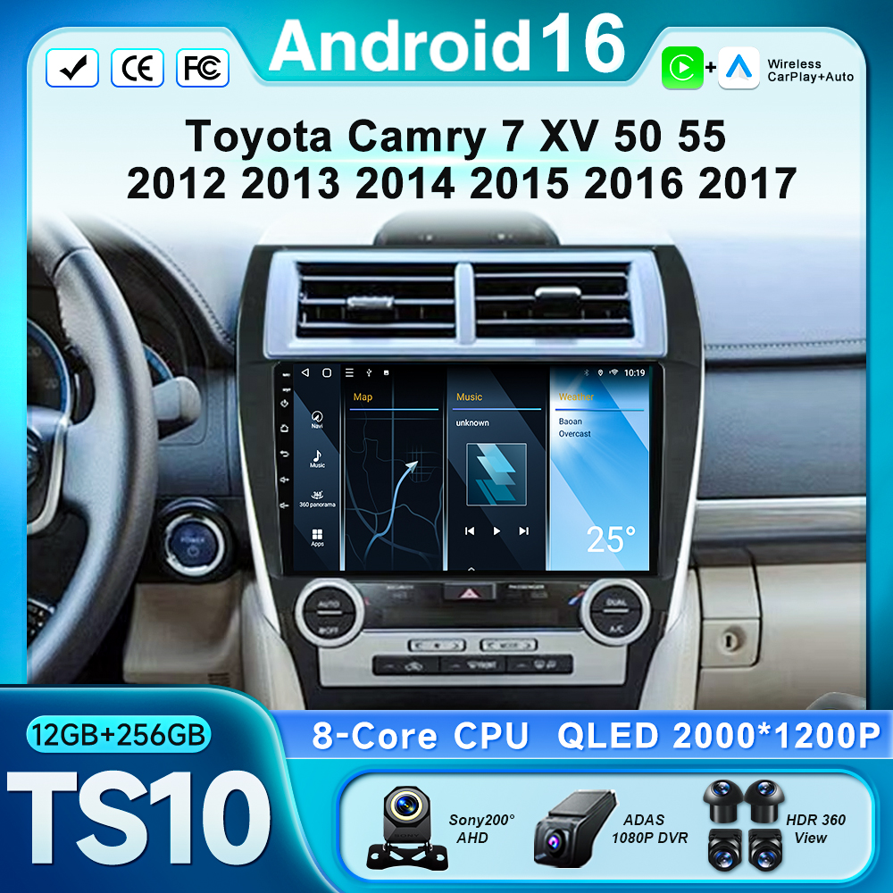 Android 16 For Toyota Camry 7  - огляд і ціна Photography Xv