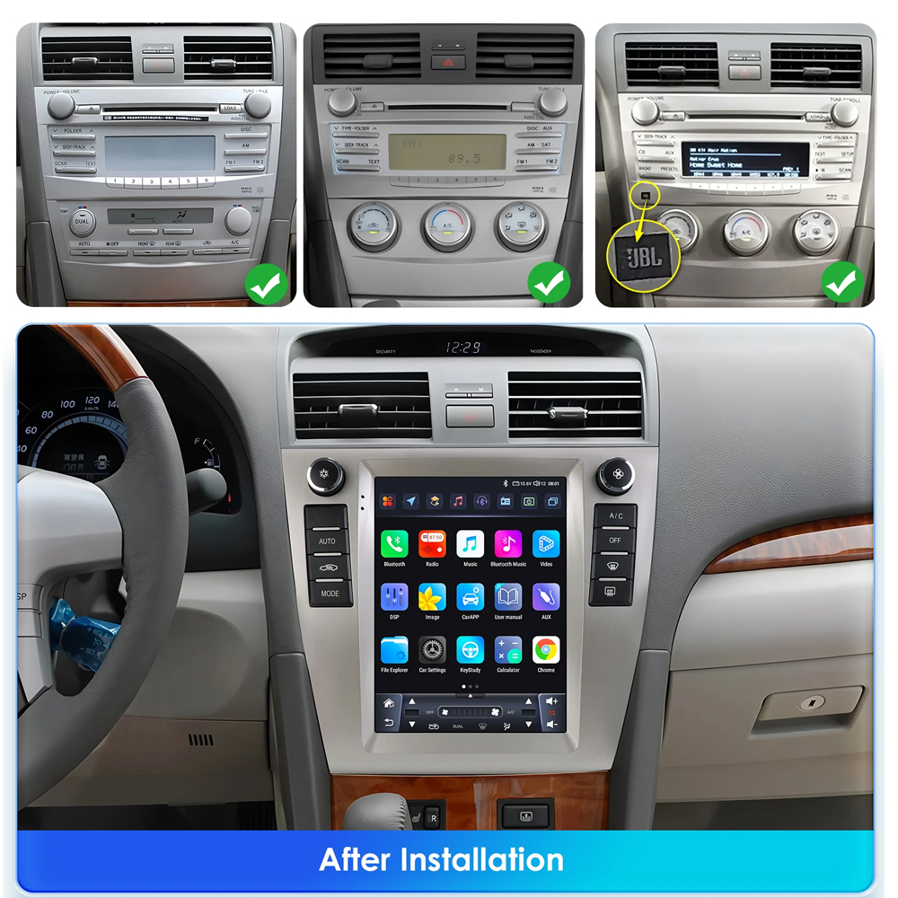 9.7 Inch Android 15 For Toyota - огляд і ціна Photography Xv